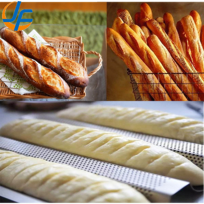 RK Bakeware China Foodservice NSF 10 Slot Glaze Aluminium Baguette Baking Tray