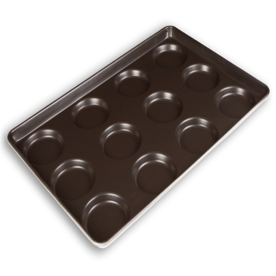 RK Bakeware China Foodservice NSF Komersial Antilengket Baking Tray/Roti Pan/Cetakan Kue/Pizza Pan/Trolle