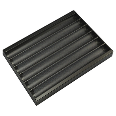 RK Bakeware China Foodservice NSF 5 Loaf Glazed Inox Baguette Baking Tray Pan roti Prancis