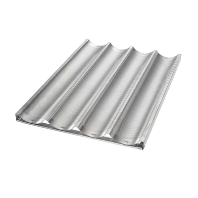 Rk Bakeware China Aluminium 5 Loaf Baguette Tray / French Bread Pan