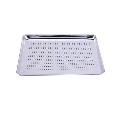 Rk Bakeware China-40855 Full Size 16 Gauge Glassed 12 7/8 &quot;X17 3/4&quot; Aluminium Sheet Bun Pan Tray