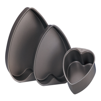 RK Bakeware China Foodservice NSF Aluminium Hard Anodized Coat Pizza Baking Tray Untuk Industri Bakery