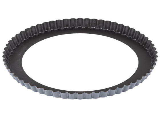 RK Bakeware China-Mackies Fluted Nonstick Quiche Pan Dengan Bagian Bawah yang Dapat Dihapus