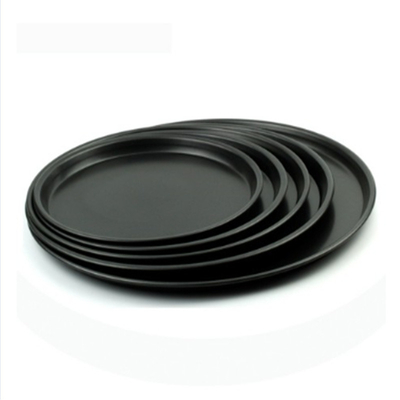 Rk Bakeware China-Hard Anodise Coat Pizza Hut Aluminium Pizza Mold Pizza Pan Pizza Tray