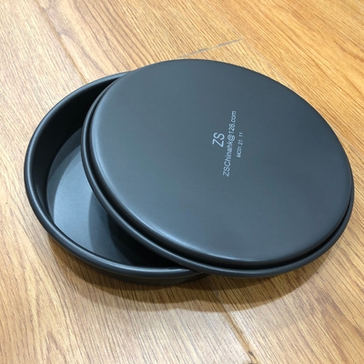 RK Bakeware China Foodservice NSF 1 Pound Hard Anodized Aluminium Mousse Cake Pan &amp; Lid