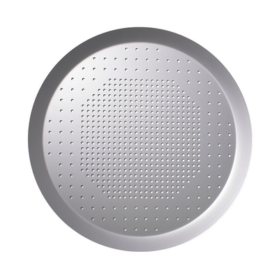 Rk Bakeware China-Hard Anode Perforated Thin Crust Pizza Pan untuk Pizza Hut