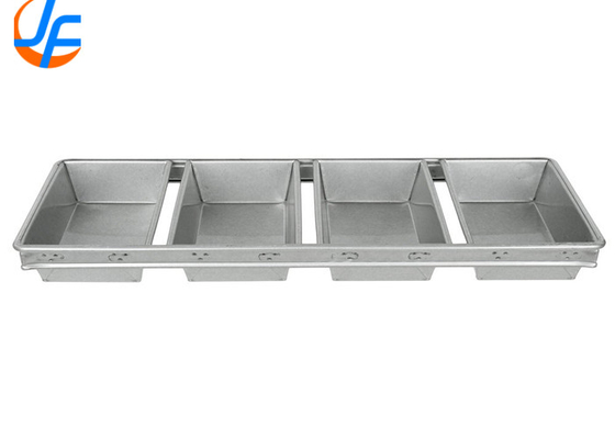 RK Bakeware Foodservice NSF Komersial 4 Tali Aluminium Roti Panci Roti Kaca