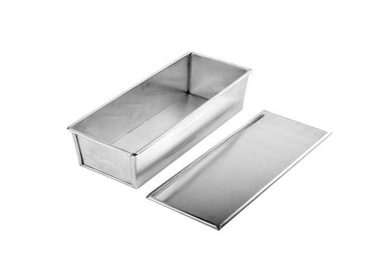 RK Bakeware China Foodservice NSF Aluminium Loaf Pans Pullman Loaf Pan Pan Pan Pan Pan dengan Tutup