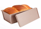 RK Bakeware China Foodservice NSF Telfon Nonstick Pullman Pan bread Pan Fluted Pan dengan tutup ukuran yang disesuaikan
