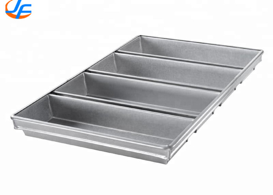 RK Bakeware China-Chicago Metallik 4 Tali Kaca Paket Kayu Manis Roll Pan roti