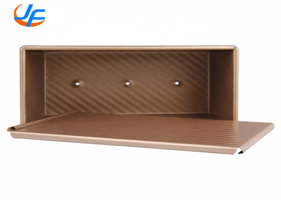 RK Bakeware China Foodservice NSF Custom Kapasitas Besar Panci Roti Aluminium / Panci Roti Pullman Bergelombang