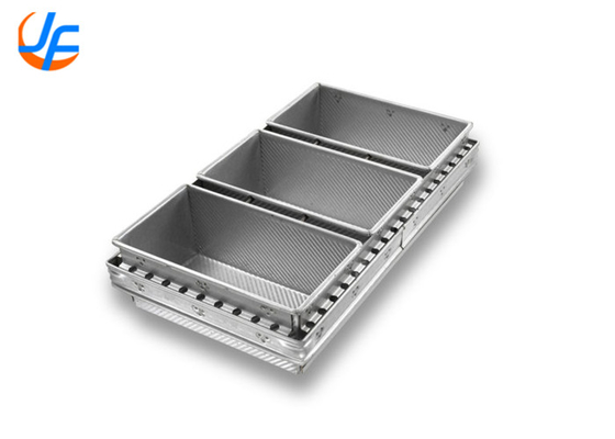 RK Bakeware China Foodservice NSF Komersial Panci Roti Aluminium / Tali Khusus Pullman Panci roti