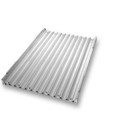 Rk Bakeware China Manufacturer-4 Strap Glazed Aluminized Steel Pullman Loaf Pan/ Tank Loaf Pan/ Vienna Loaf Pan