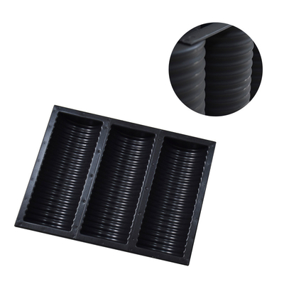 RK Bakeware China Foodservice NSF Telfon Nonstick Custom 5 Baris Baguette Pan Pan Roti Baking Pan
