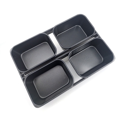 Rk Bakeware China-600g Nonstick 4 Tali Peternakan Panci Roti Sandwich Putih
