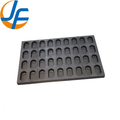 RK Bakeware China- Oval Cupcake Muffin Pan Mini Loaf Tray