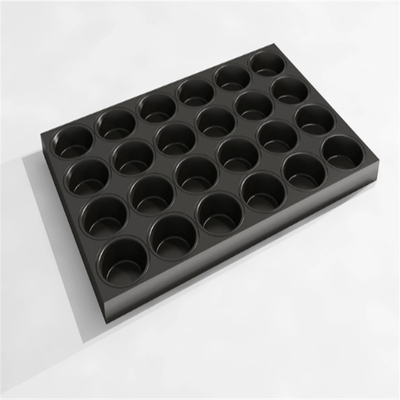 Rk Bakeware China Factory-800X600 dan 600X400 Commercial Nonstick Mini Crown Muffin Cake Tray Cup Cake Tray