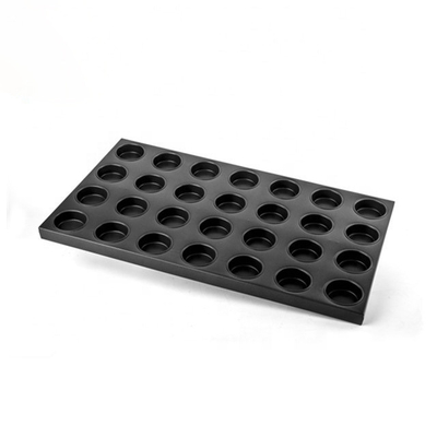 Rk Bakeware China-Silicone Glassed Cupcake Muffin Custard Cake Baking Tray untuk industri Cupcake Lines