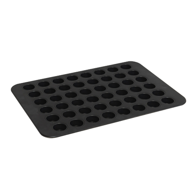 Rk Bakeware China-Silicone Glassed Cupcake Muffin Custard Cake Baking Tray untuk industri Cupcake Lines