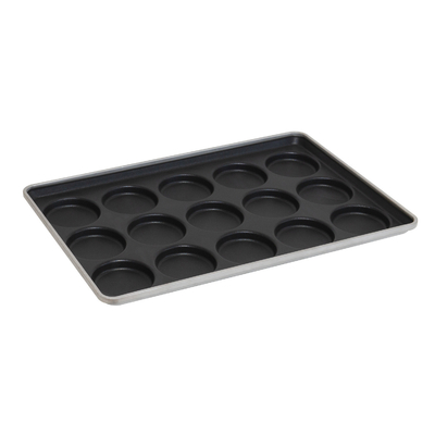 Rk Bakeware China-Silicone Glassed Cupcake Muffin Custard Cake Baking Tray untuk industri Cupcake Lines