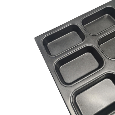 Rk Bakeware China Manufacturer-Nonstick Glazed Hamburger Roll Baking Tray untuk toko roti komersial