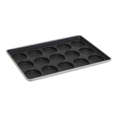 RK Bakeware China Foodservice NSF 3 Inci Oven Kue Nampan Silikon Glasir Mini Muffin Pan