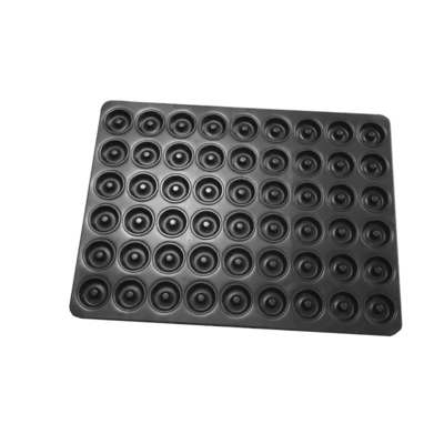 RK Bakeware China Foodservice NSF 45727 28 Compartment Glazed Aluminized Steel Mini Loaf Spesialisasi Muffin Pan