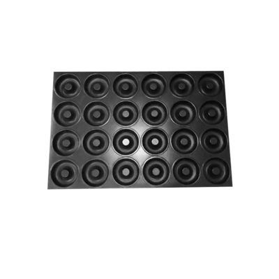 RK Bakeware China Foodservice NSF 45727 28 Compartment Glazed Aluminized Steel Mini Loaf Spesialisasi Muffin Pan