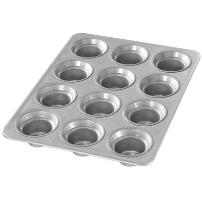 RK Bakeware China Foodservice NSF 903695 Antilengket Glasir 24 Cup Pecan Roll Pan