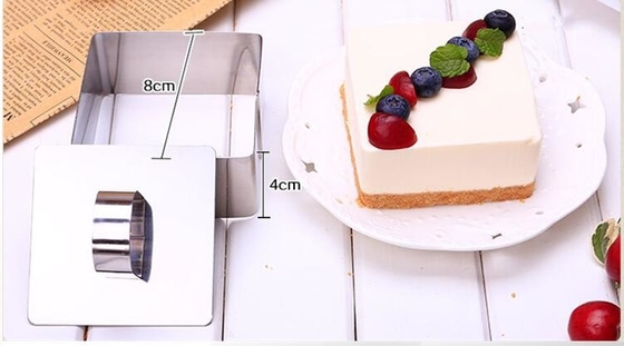 RK Bakeware China Foodservice NSF Square Shape Mousse Ring Paste Ring