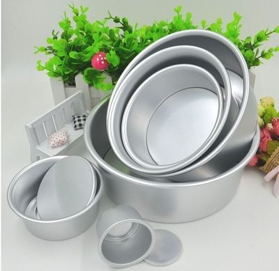 RK Bakeware China Foodservice NSF Nonstick Aluminium Bulat Kue Keju Pan bawah longgar