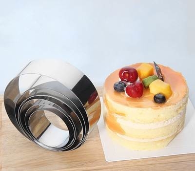 RK Bakeware China Foodservice NSF Adjustable Cake Mould Ringan Baking Kecil Baking Pan