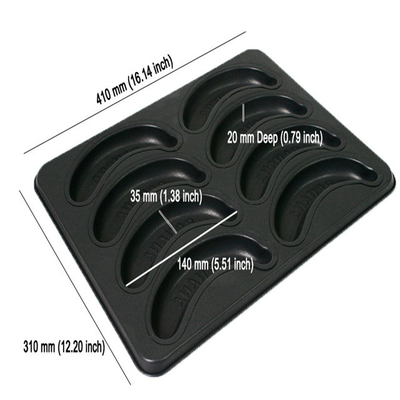 RK Bakeware China Foodservice NSF Nonstick Pisang Kue Baking Tray