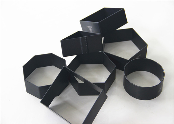 RK Bakeware China Foodservice NSF Stainless Steel Mousse Cake Ring, Round Heart Square Dessert Mousse Ring