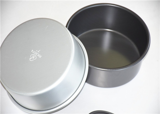 RK Bakeware China Foodservice NSF Lolos Bottom Bentuk Bulat Pan Kue Aluminium Kelas Komersial