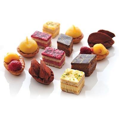 RK Bakeware China Foodservice NSF Nonstick Aluminium Petit Four /Tartlet / Quiche Mold- 50/Set