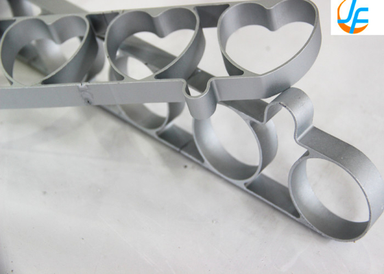 RK Bakeware China Foodservice NSF 5 6 7 8 9 Inci Aluminium Cake Ring/ Heart Shape Stainless Steel Mousse Cake Ring