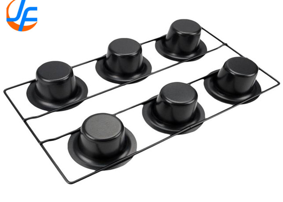 RK Bakeware China Foodservice NSF 6 cangkir stainless steel Nonstick Popover Pan