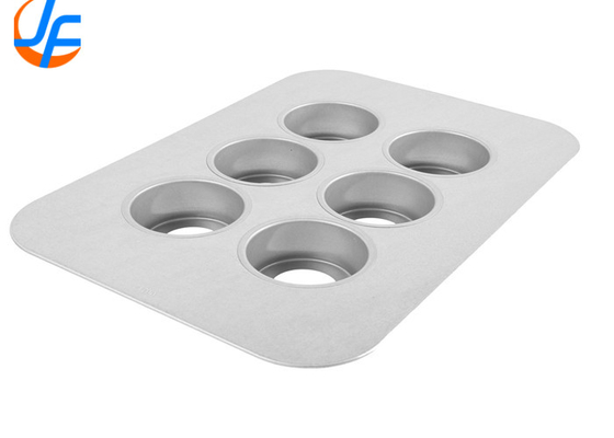 RK Bakeware China Foodservice NSF Lolos Bagian Bawah Aluminium Bulat Kue Cetakan Aluminium Baja Mini Cheesecake Pan