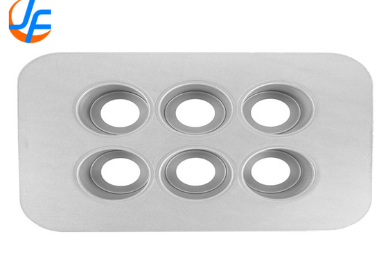 RK Bakeware China Foodservice NSF Lolos Bagian Bawah Aluminium Bulat Kue Cetakan Aluminium Baja Mini Cheesecake Pan