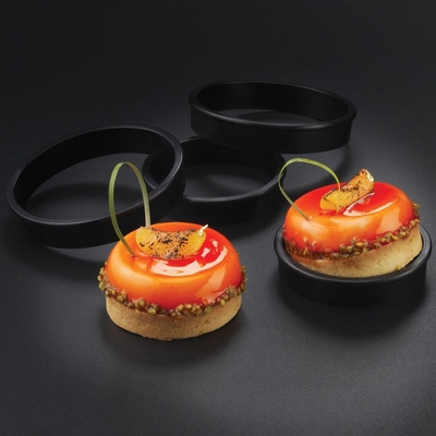 RK Bakeware China Foodservice NSF Round Aluminium Cake Mold Pans Cake Pans Tartlet Ring