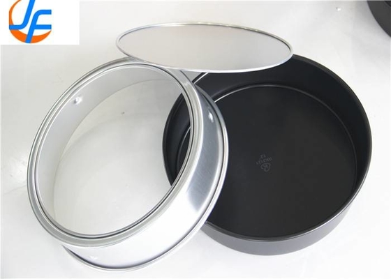 RK Bakeware China- Bentuk Kue Chiffon Aluminium Bulat Dengan Bagian Bawah Yang Dapat Dihapus Ukuran Disesuaikan