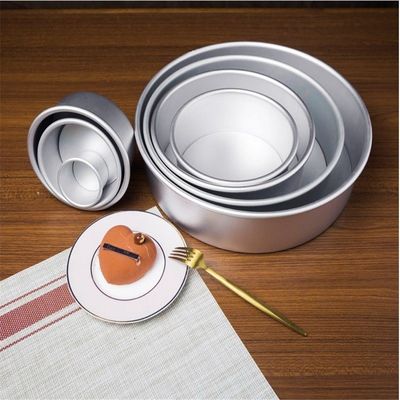 Rk Bakeware Cina-Bulat persegi panjang Aluminium Anode Cake Mold Cake Pan Cake Tin