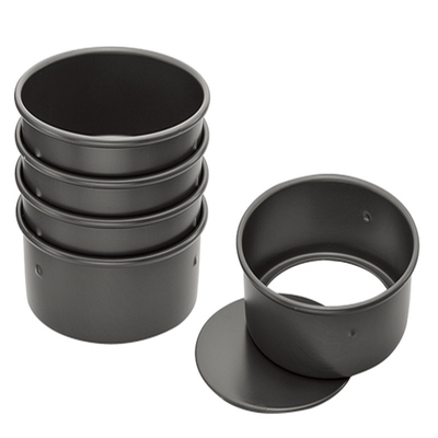 Rk Bakeware China-Bulat persegi panjang Removable Anodized Aluminium Cake Mold Cake Pan Cake Tin