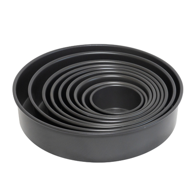 Rk Bakeware China-49025 Loyang Kue Bulat Baja Aluminized Mengkilap/Kue Keju/Loyang Kue Pound