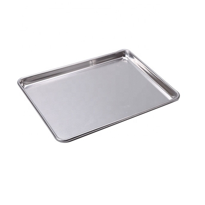 bakingware 26'*18'*1'' 1.2mm persegi panjang panci baking sheet panci baking aluminium tugas berat panci baking aluminium hamburger panci baking