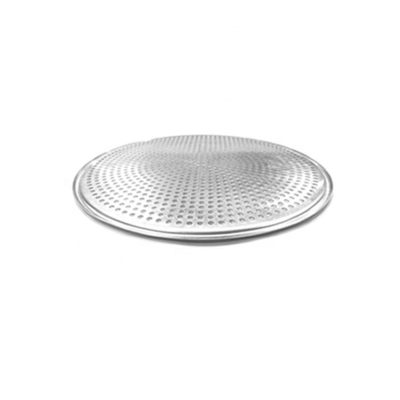 16 inci perforated bulat aluminium pizza pan ditusuk pizza baki baking tray untuk toko roti atau bar atau restoran