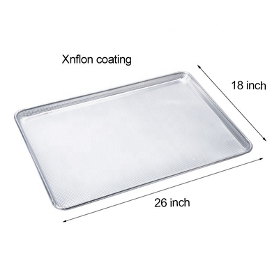 26&quot;*18&quot;*1&quot; full perforated baking bread tray burger atau hamburger atau hot dog non-stick bun baking pan aluminium pan pan