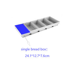 5 tali panci roti 5 kotak roti panggang di barisan aluminium baja roti &amp; panci roti baking panci roti