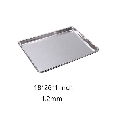 26 x 18 inci 1,2mm aluminium paduan baking pan aluminium paduan baking tray aluminium oven tray oven baking tray